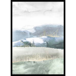 Plakát v rámu 50x70 cm Green Land – Malerifabrikken
