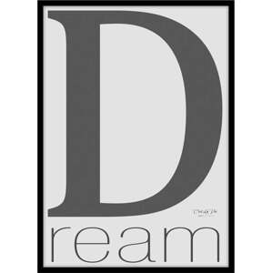 Plakát v rámu 50x70 cm Dream – Malerifabrikken