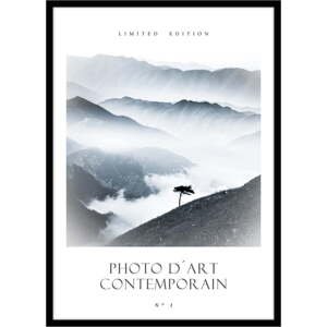 Plakát v rámu 50x70 cm Photo d'art No 1 – Malerifabrikken