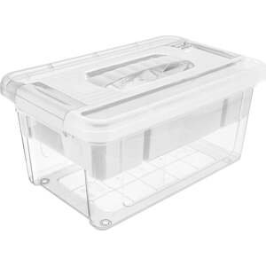 Plastový úložný box s víkem 35x23x17 cm Multi Stormax – Orion
