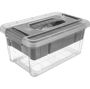 Plastový úložný box s víkem 35x23x17 cm Multi Stormax – Orion