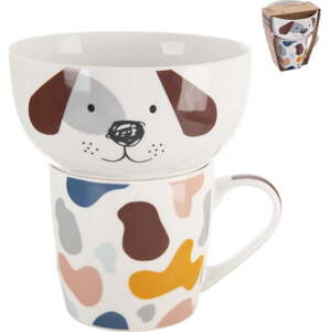 Porcelánový set hrnku a misky 2 ks 350 ml – Orion