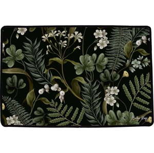 Rohožka 45x75 cm White and Green Beauty – Butter Kings