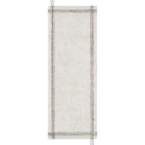 Krémový pratelný ručně tkaný bavlněný běhoun 80x230 cm Cuisine Natural – Lorena Canals