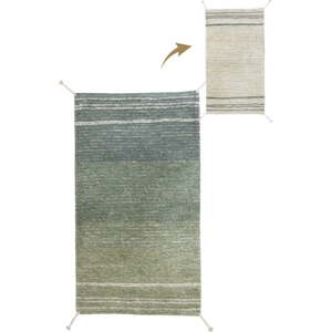 Zeleno-modrý bavlněný koberec 80x140 cm Twin Vintage – Lorena Canals