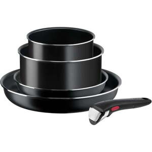 Hliníková sada nádobí 5 ks INGENIO EASY COOK & CLEAN BLACK L1549043 – Tefal