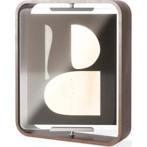 Tmavě hnědý dřevěný stojací rámeček 26x31,5 cm Bellwood – Umbra