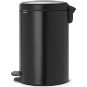 Matně černý nášlapný ocelový odpadkový koš 30 l NewIcon – Brabantia