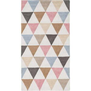 Pratelný bavlněný běhoun 90x175 cm Geometric – Ixia