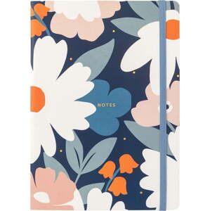 Zápisník 128 str. Navy Daisy – Busy B