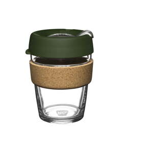 Zelený cestovní hrnek 340 ml Brew Cork Pine M – KeepCup