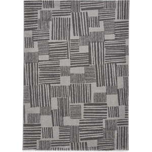 Tmavě šedý koberec 120x170 cm Blocks – Catherine Lansfield