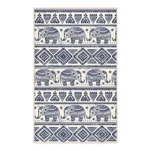 Modrý pratelný koberec 80x150 cm Elephant – Mila Home