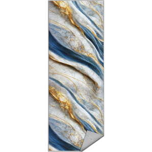 Modrý pratelný běhoun 80x200 cm Golden Spill – Mila Home