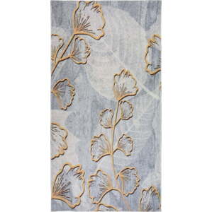 Pratelný koberec v šedé a zlaté barvě 160x230 cm Dainty – Vitaus