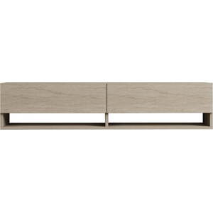 Béžový TV stolek 141x31x30 cm Arges – Kalune Design