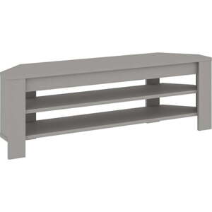 Šedý TV stolek v dekoru dubu 120x40x30 cm Corner – Kalune Design