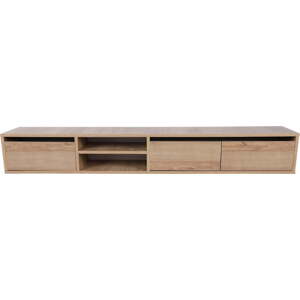 TV stolek v dekoru dubu v přírodní barvě 180x30x25 cm Rust – Kalune Design
