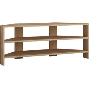 TV stolek v dekoru dubu v přírodní barvě 114x45x36 cm Thales Corner – Kalune Design