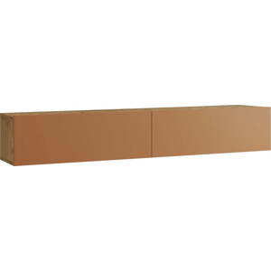 TV stolek v cihlovo-přírodní barvě 180x30x32 cm – Kalune Design