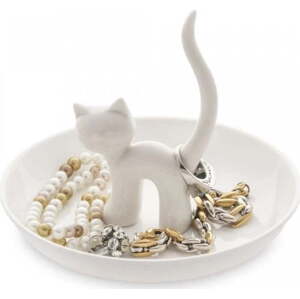 Porcelánový stojan na šperky Cat – Balvi