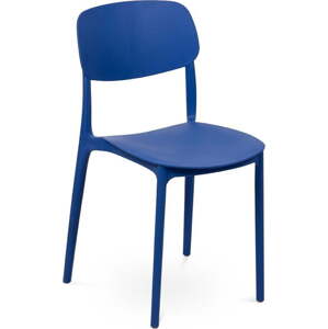 Modrá plastová zahradní židle Hébé – Bonami Essentials