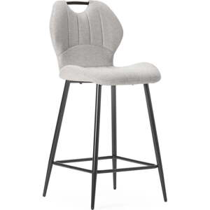 Světle šedé barové židle v sadě 2 ks (výška sedáku 65 cm) Muli – Marckeric