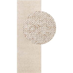 Krémový pratelný běhoun 80x240 cm Rocco Cream – Elle Decoration