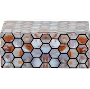 Dekorativní polyresinový úložný box 13x10x5 cm Domino – Bloomingville