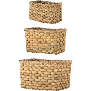 Košíky z mořské trávy v sadě 3 ks 26x16x16 cm Ramon – Bloomingville