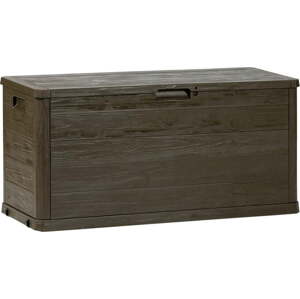 Hnědý zahradní úložný box Woodys – Toomax