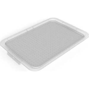 Bílé plastové víko na úložný box 57x39x3 cm Albris – Rotho
