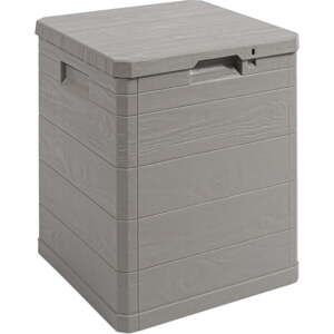 Světle šedý zahradní úložný box Woodys – Toomax