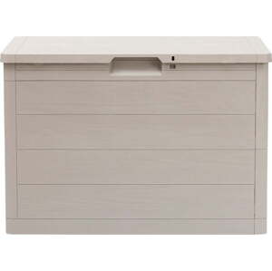 Béžový zahradní úložný box Woodys – Toomax
