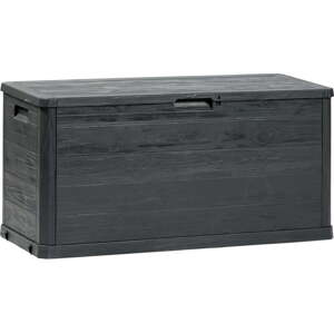 Antracitový zahradní úložný box Woodys – Toomax