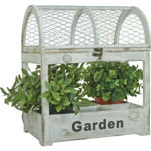 Dřevěný stojan na květiny (výška 39 cm) – Garden Pleasure