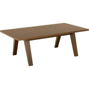 Hnědý konferenční stolek v dekoru dubu 70x130 cm A-Line – Actona