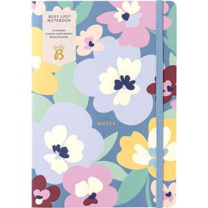 Zápisník formát A5 64 str. Floral – Busy B