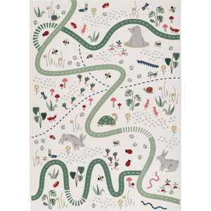 Krémový dětský hrací koberec 123x180 cm Garden Life – Nattiot