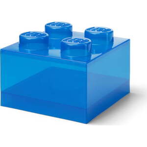 Modrý plastový dětský úložný box 25x25x18 cm – LEGO®