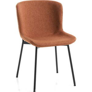 Oranžové jídelní židle v sadě 2 ks Snug – Tomasucci