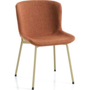 Oranžové jídelní židle v sadě 2 ks Snug – Tomasucci