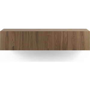 TV stolek v dekoru dubu v přírodní barvě 180x38x35 cm Daroca – Marckeric