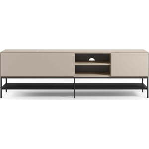 Krémový TV stolek 180x55x35 cm Amira – Marckeric