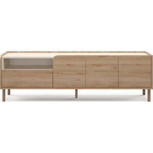 TV stolek v dekoru dubu v přírodní barvě 180x55,5x44 cm Monza – Marckeric