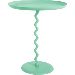 Kovový kulatý odkládací stolek ø 44 cm Zig Zag – Leitmotiv
