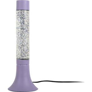 Fialová stolní lampa se skleněným stínidlem (výška 37,5 cm) Astro Glittler – Leitmotiv