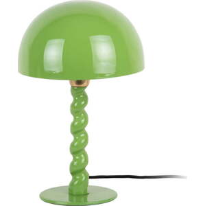 Zelená stolní lampa s kovovým stínidlem (výška 39 cm) Prisa – Leitmotiv