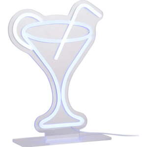 Modrá LED neonová světelná dekorace 5 W Cocktail – Leitmotiv