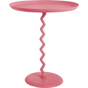 Kovový kulatý odkládací stolek ø 44 cm Zig Zag – Leitmotiv